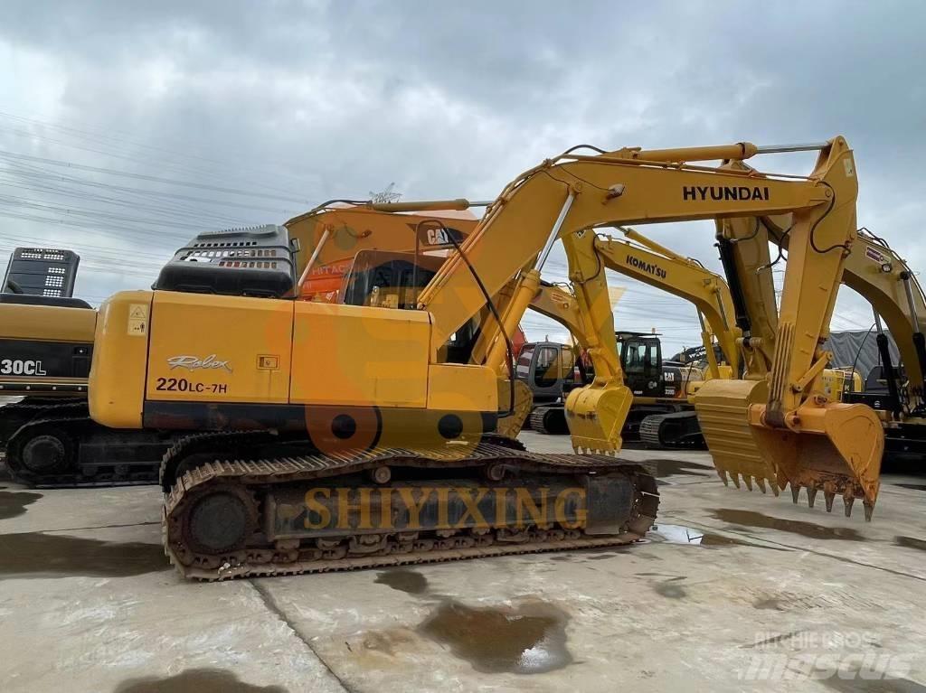 Hyundai Robex 220-7 Гусеничные экскаваторы