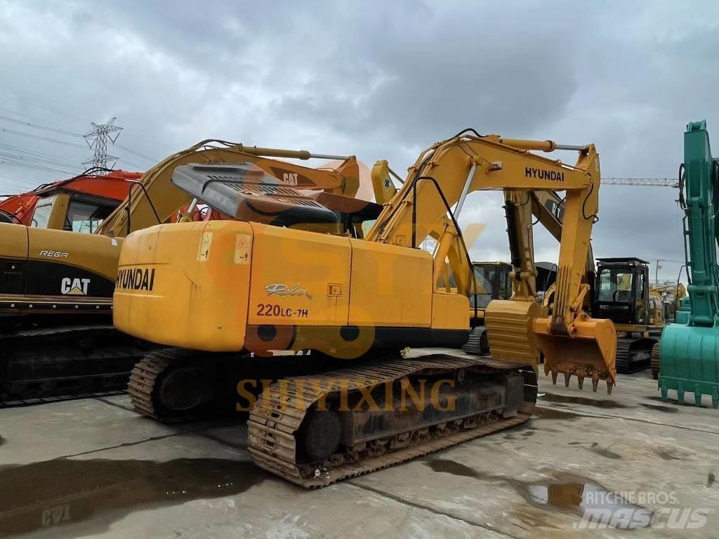 Hyundai Robex 220-7 Гусеничные экскаваторы