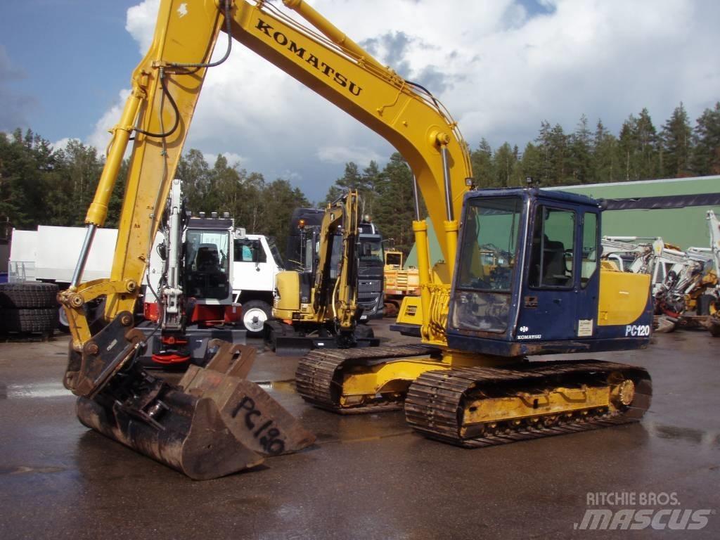 Komatsu PC120-5 Гусеничные экскаваторы