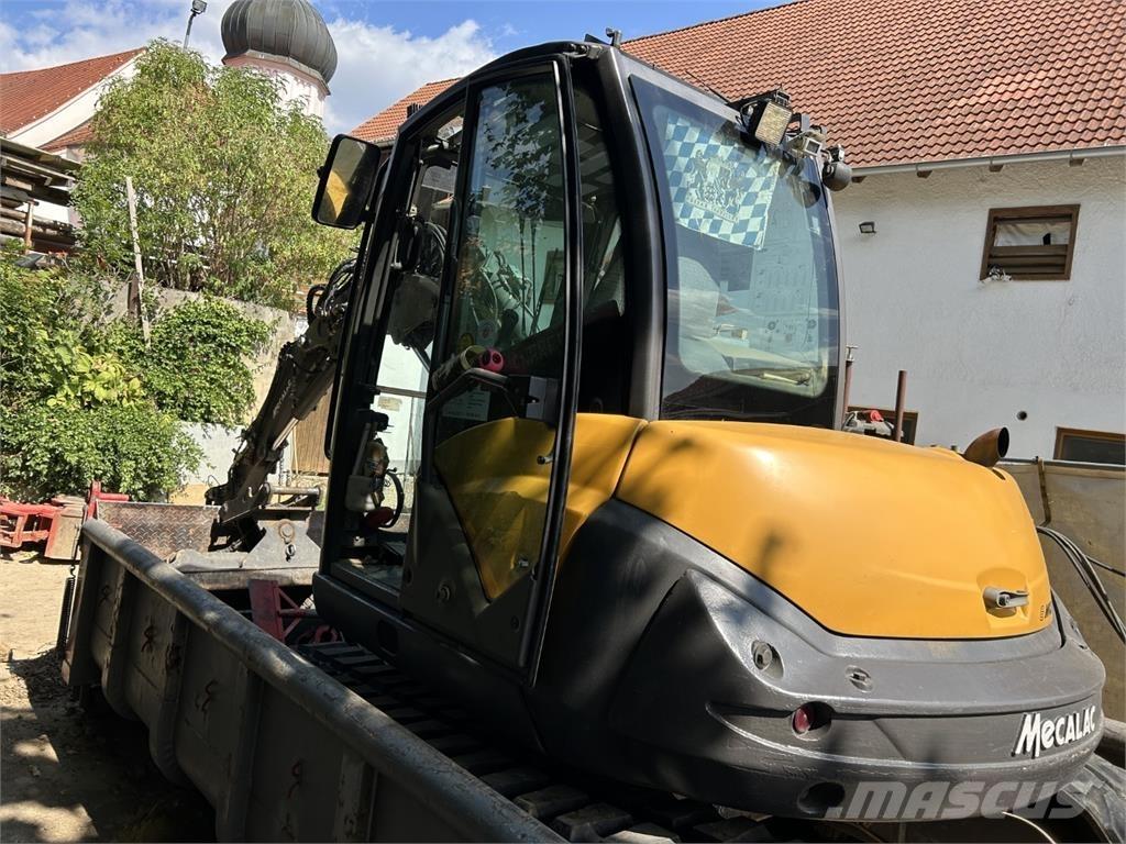 Mecalac 8MCR Малые экскаваторы 7т-12т