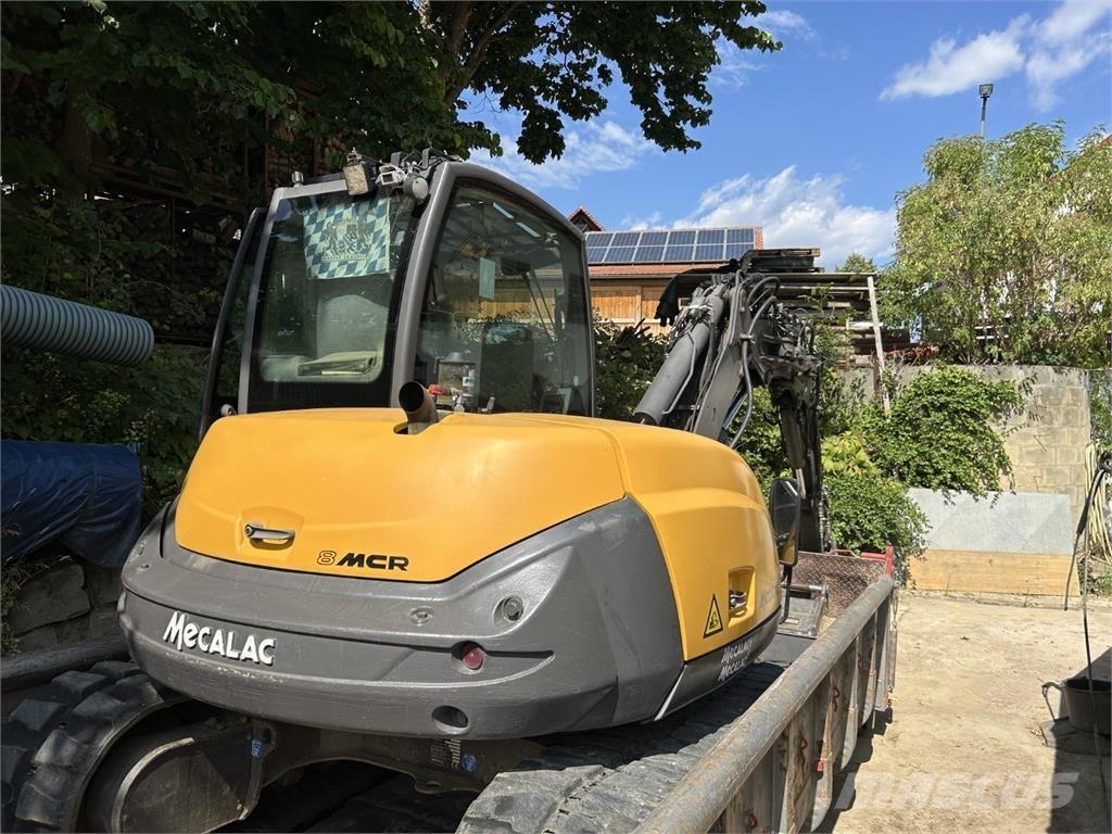 Mecalac 8MCR Малые экскаваторы 7т-12т