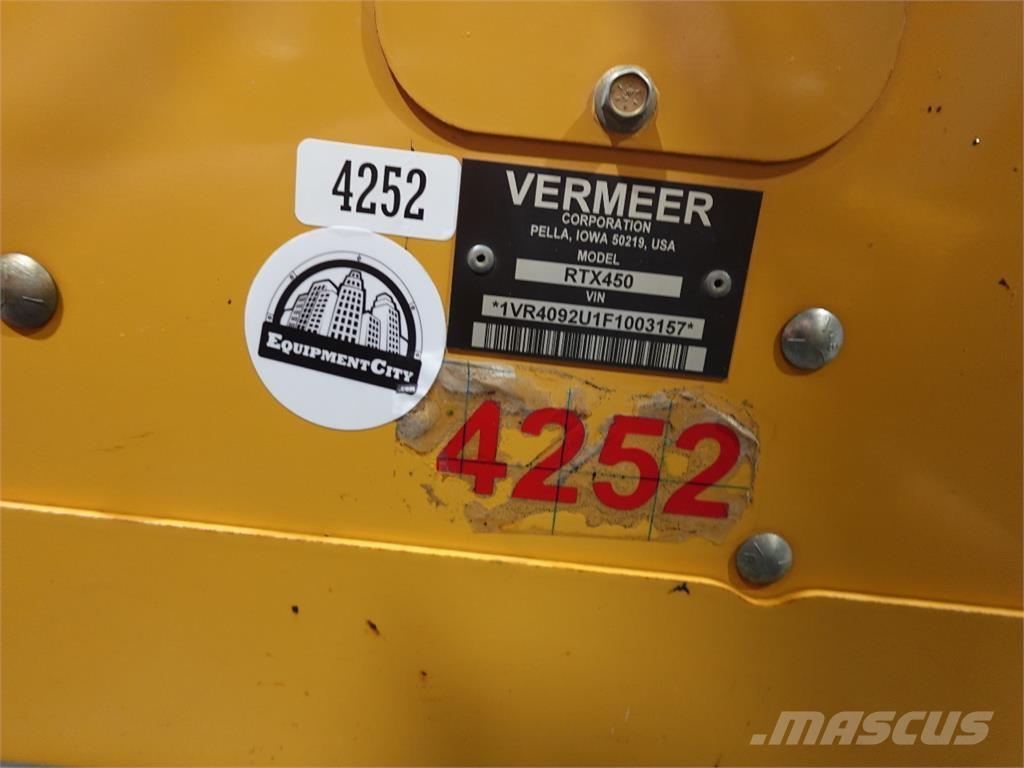 Vermeer RTX450 Траншеекопатели