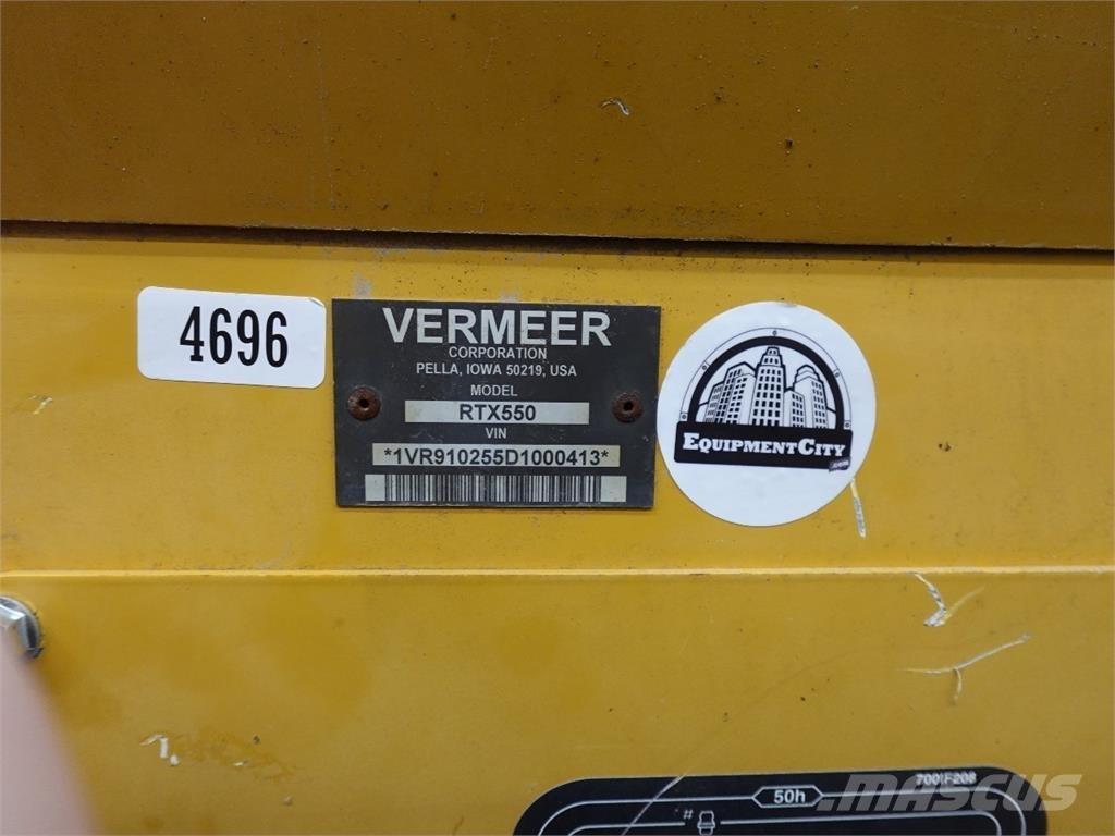 Vermeer RTX550 Траншеекопатели