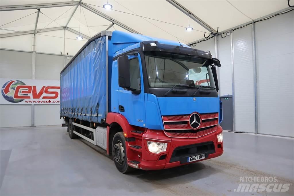 Mercedes-Benz ANTOS 1824 Тентованные грузовики