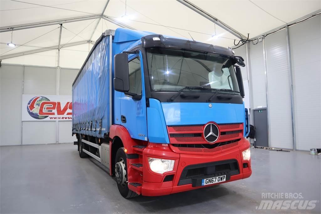 Mercedes-Benz ANTOS 1824 Тентованные грузовики