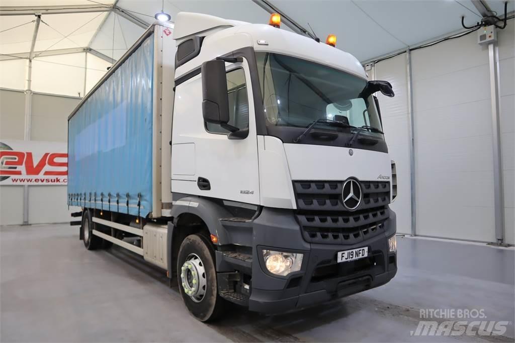 Mercedes-Benz Arocs 1824 Тентованные грузовики