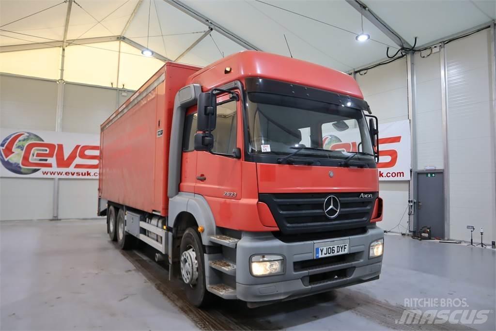 Mercedes-Benz AXOR 2633 Тентованные грузовики