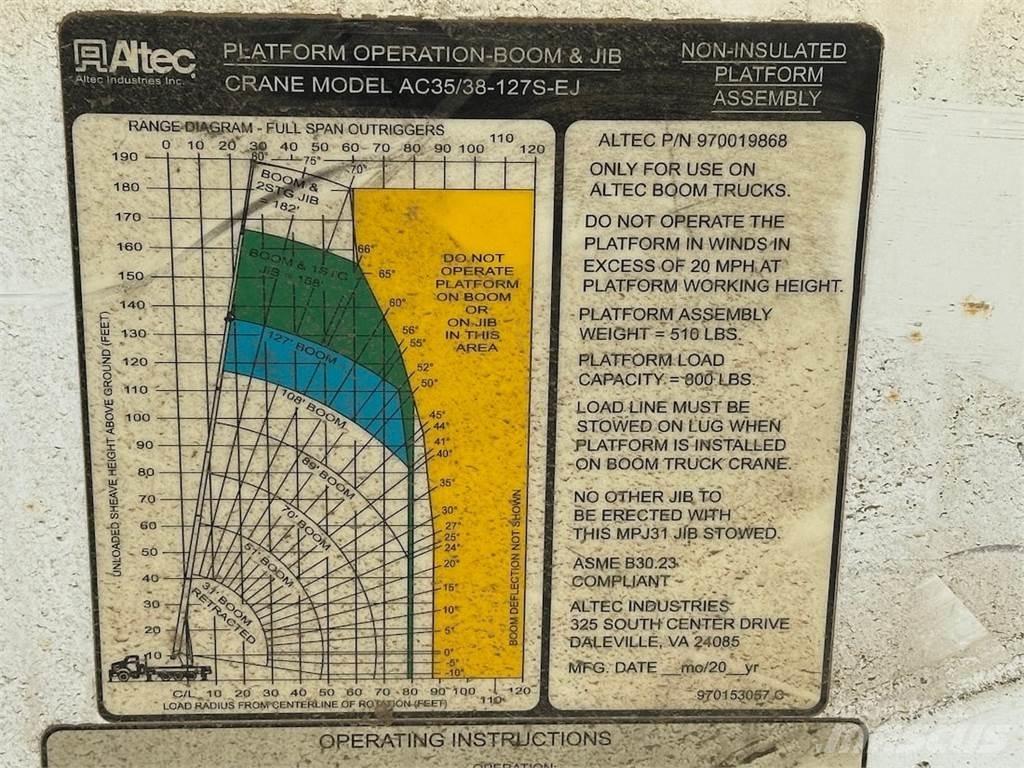 Altec 970019868 Запчасти для кранов