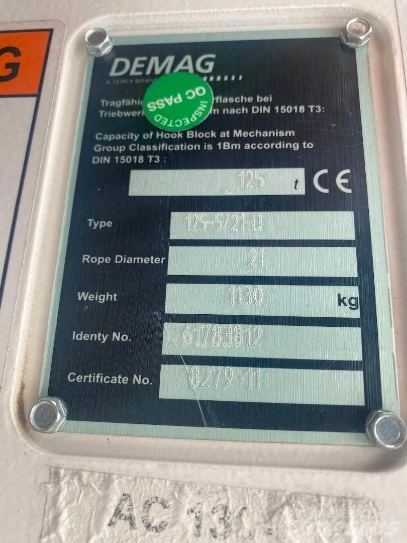 Demag 61783812 Запчасти для кранов