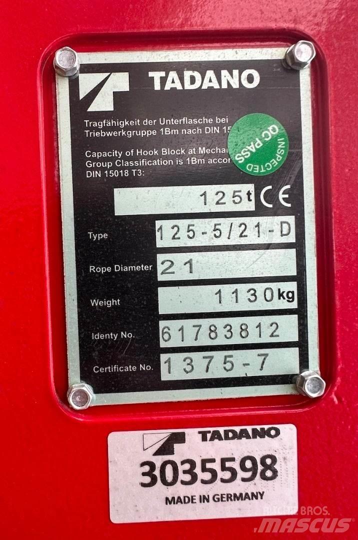 Tadano  Запчасти для кранов