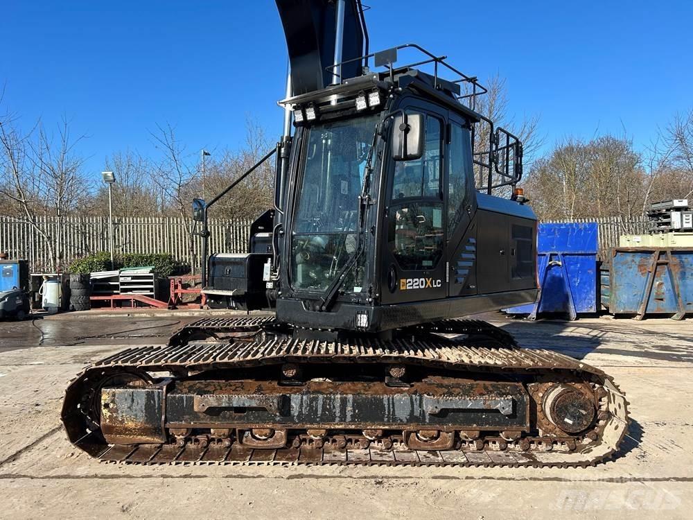 JCB 220X Гусеничные экскаваторы