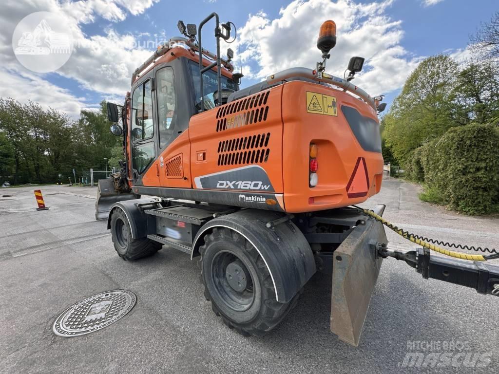 Doosan DX 160 W Колёсные экскаваторы
