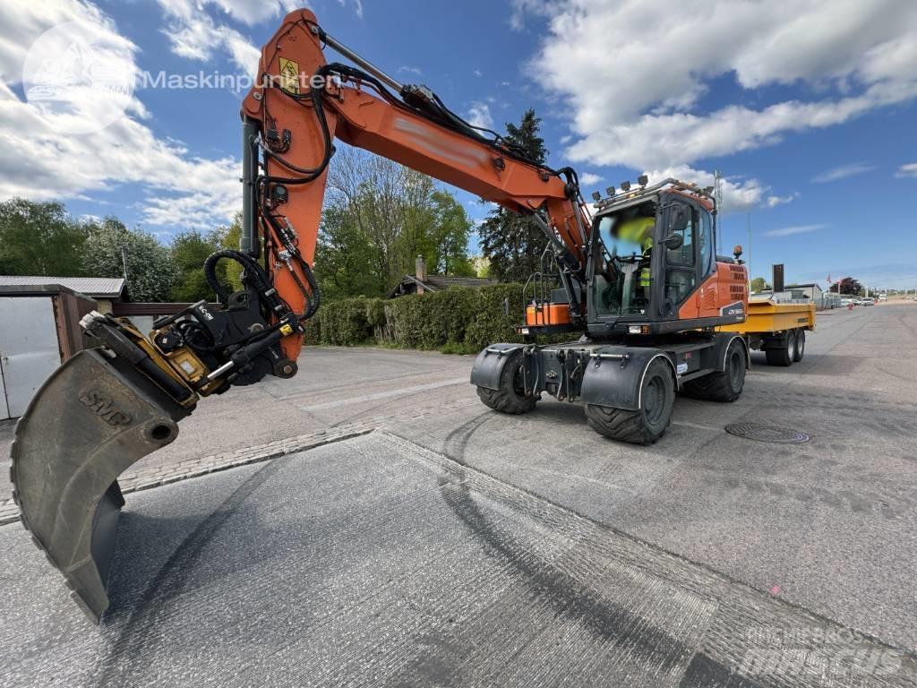 Doosan DX 160 W Колёсные экскаваторы