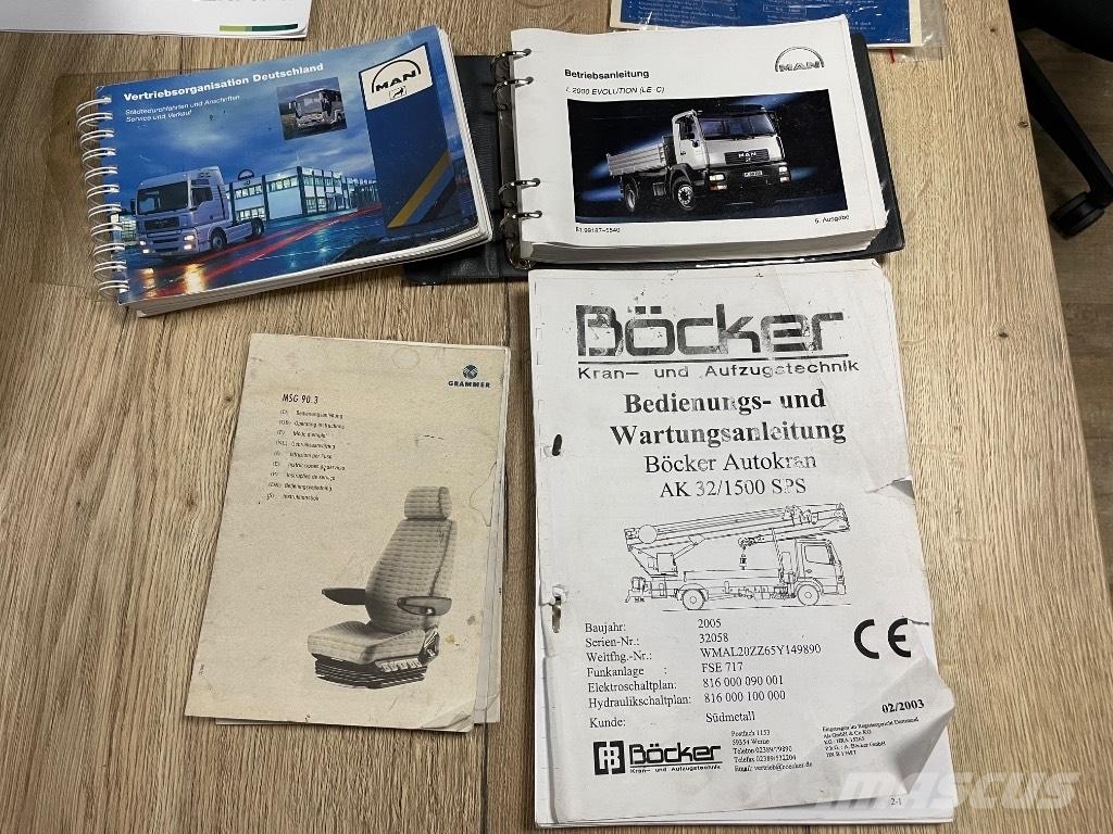 Böcker AK 32/1500 Автокраны