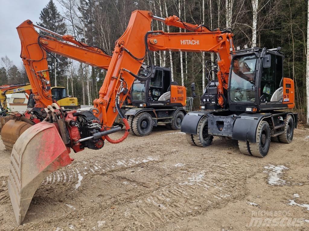 Hitachi ZX 145 W-6 Колёсные экскаваторы