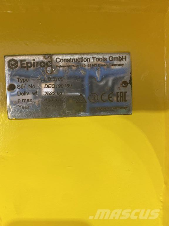 Epiroc HB3100 Гидромолоты