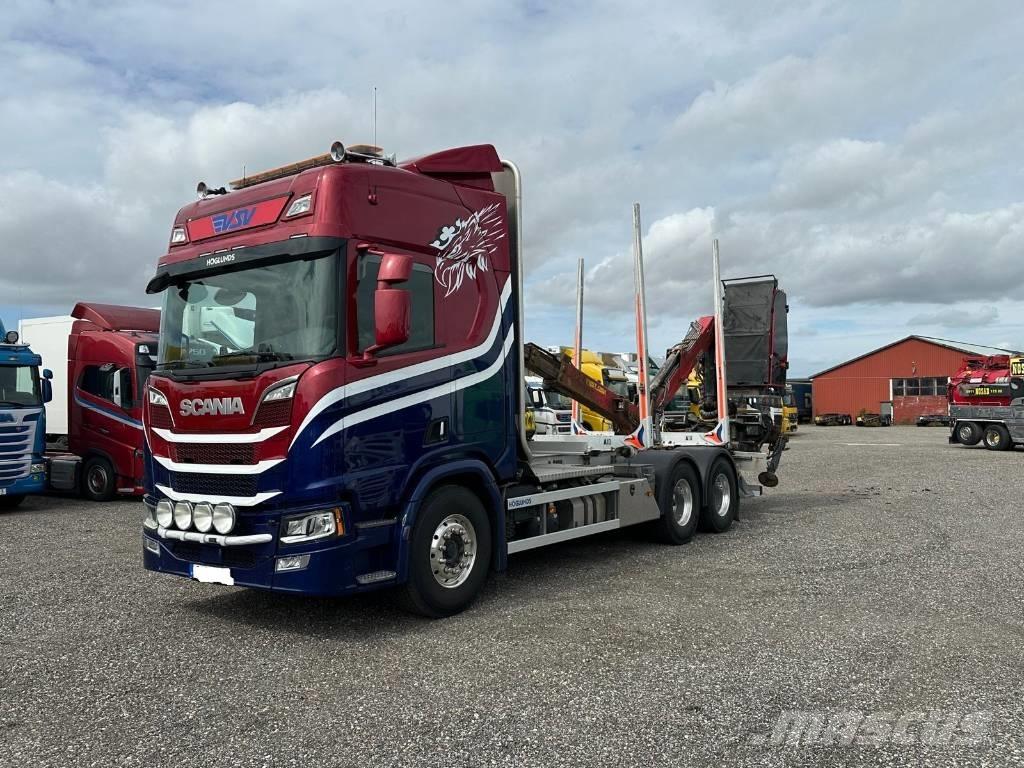 Scania R650B 6X4 NB Лесовозы / Сортиментовозы