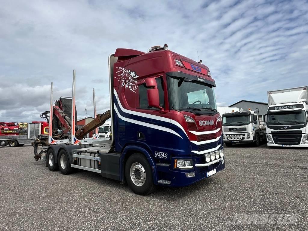 Scania R650B 6X4 NB Лесовозы / Сортиментовозы