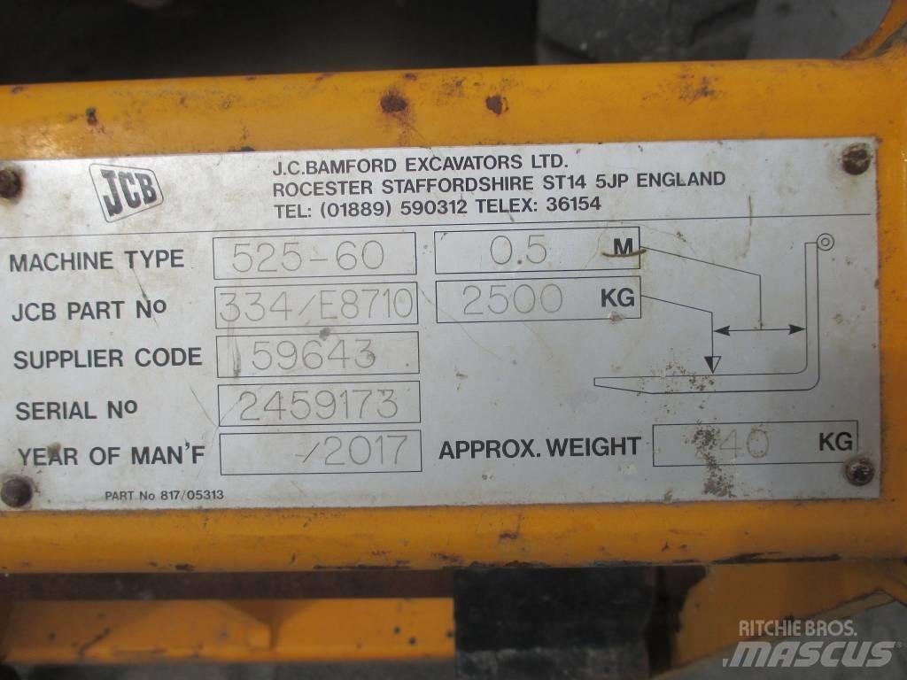 JCB 525-60 Телескопические погрузчики