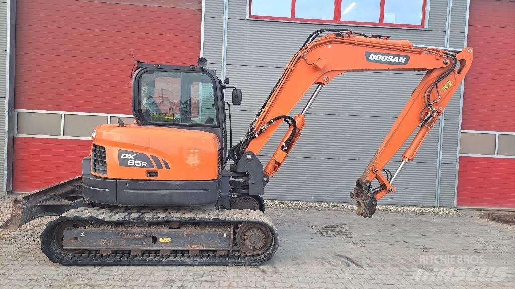 Doosan DX 85 R-3 Малые экскаваторы 7т-12т