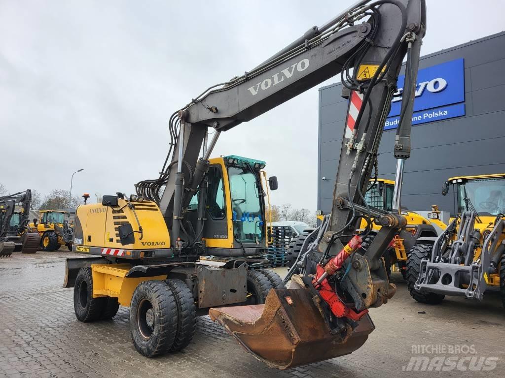 Volvo EW160B Колёсные экскаваторы