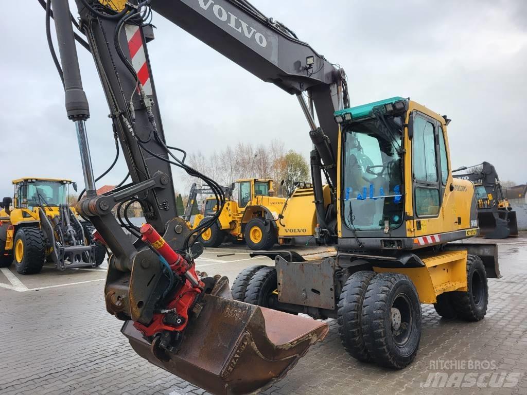 Volvo EW160B Колёсные экскаваторы