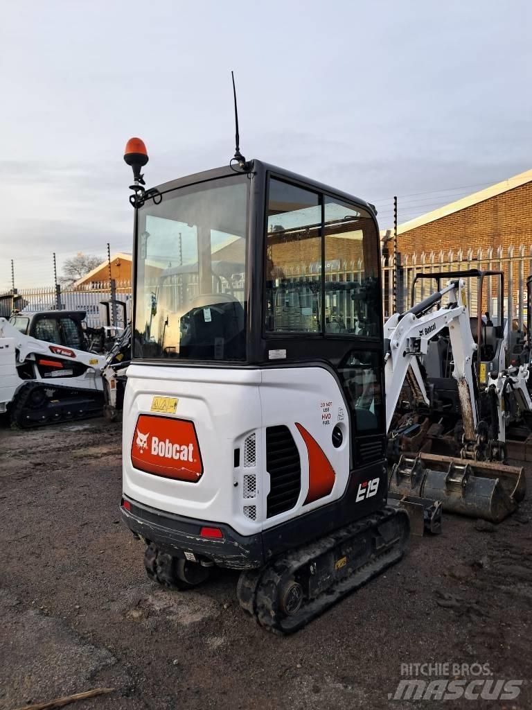 Bobcat E19 cabin Мини-экскаваторы