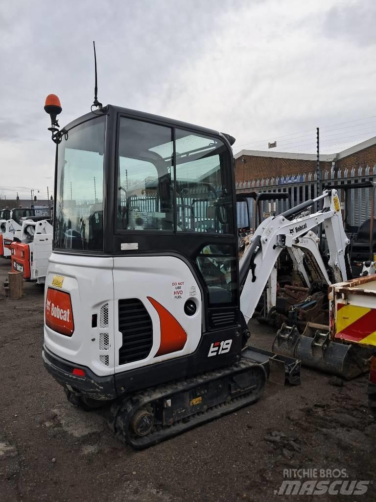 Bobcat E19 cabin Мини-экскаваторы