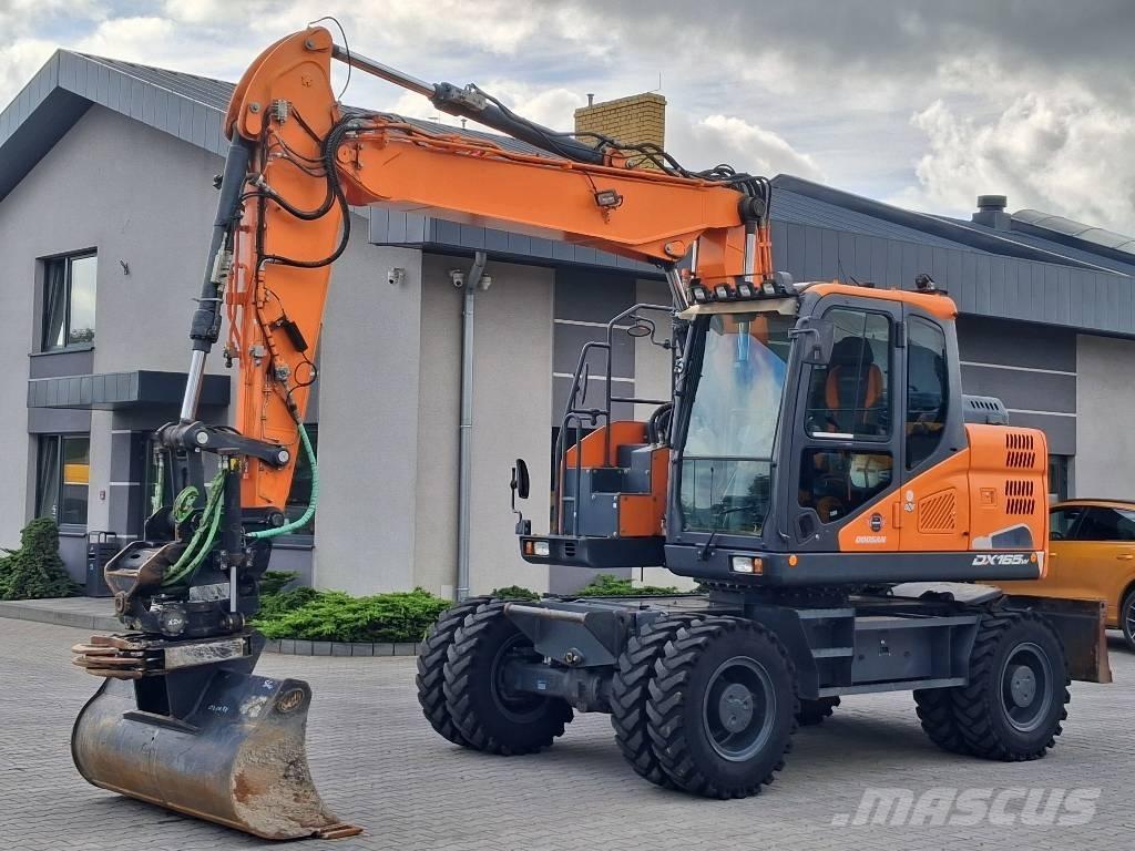 Doosan DX 165 W-5 Колёсные экскаваторы