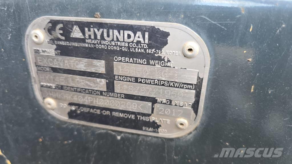 Hyundai HX 145 LCR Гусеничные экскаваторы