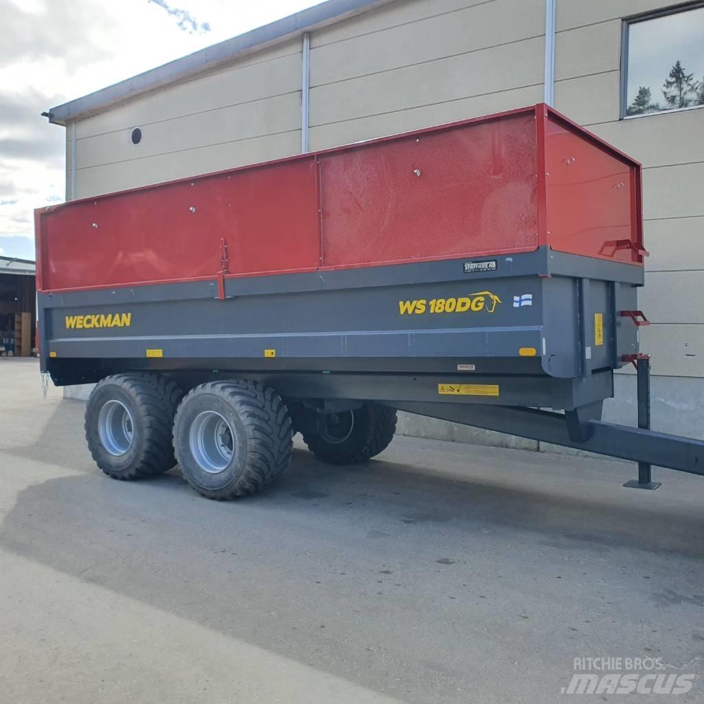 Weckman WS180DG Тракторные самосвальные прицепы