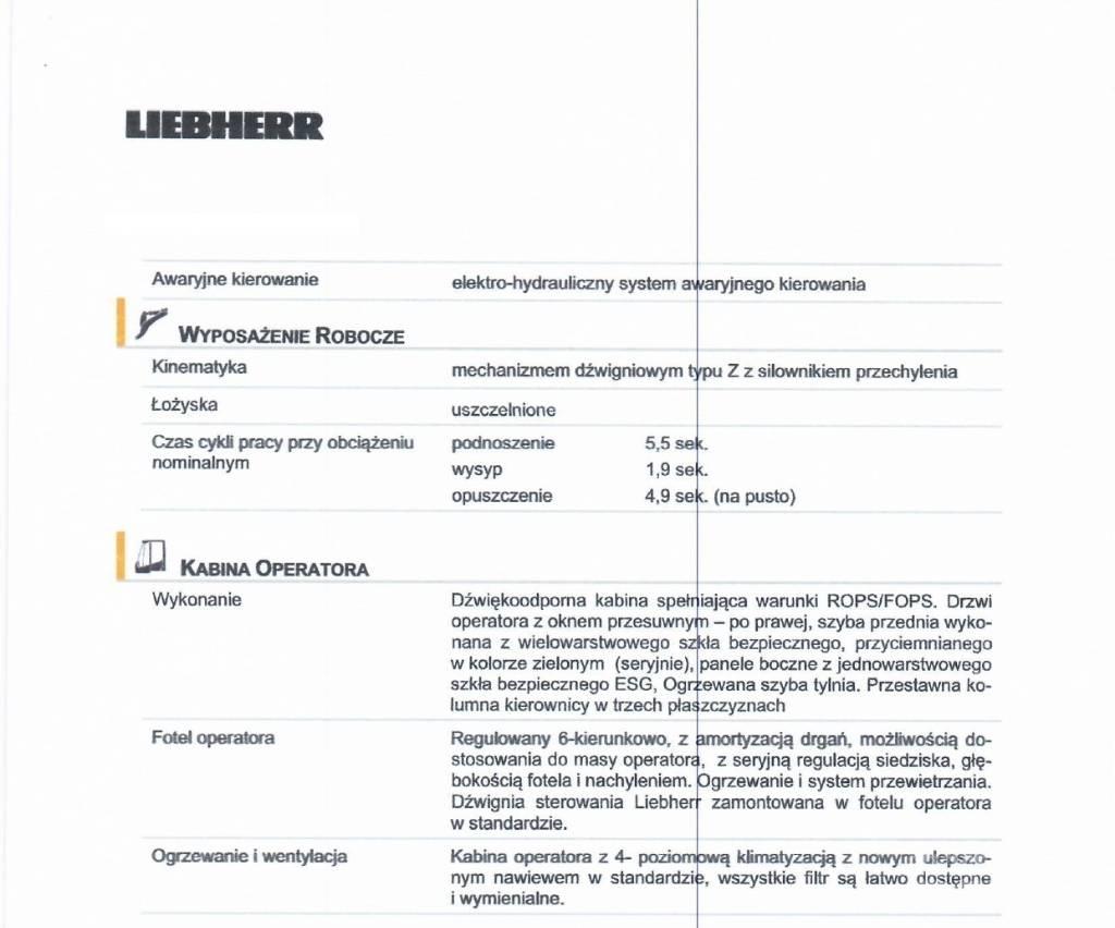 Liebherr L 538 Фронтальные погрузчики