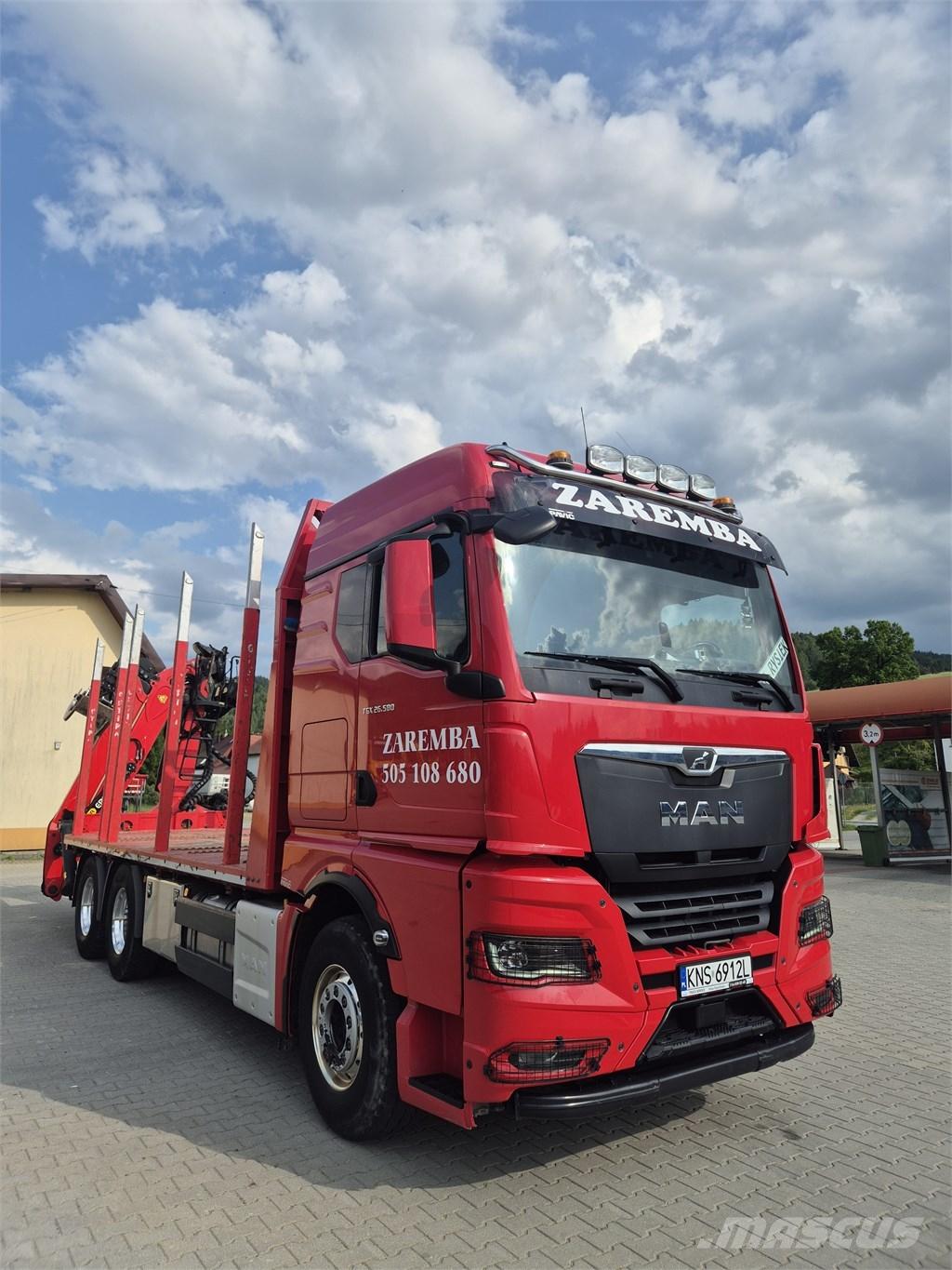 MAN TGX 26.580 Автомобильные краны