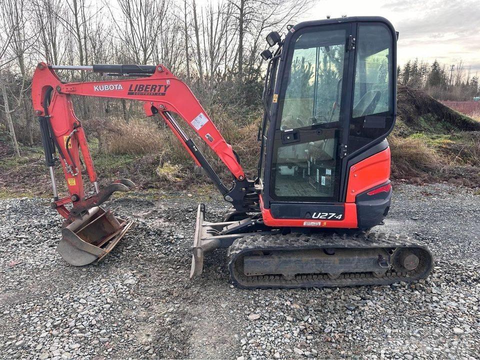 Kubota U 27 Мини-экскаваторы
