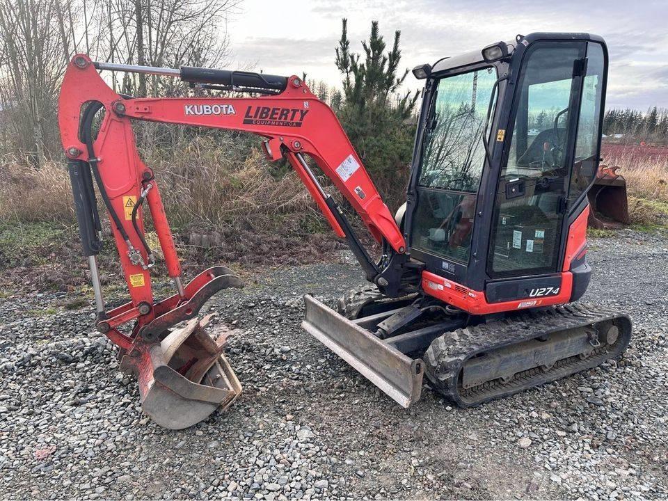 Kubota U 27 Мини-экскаваторы
