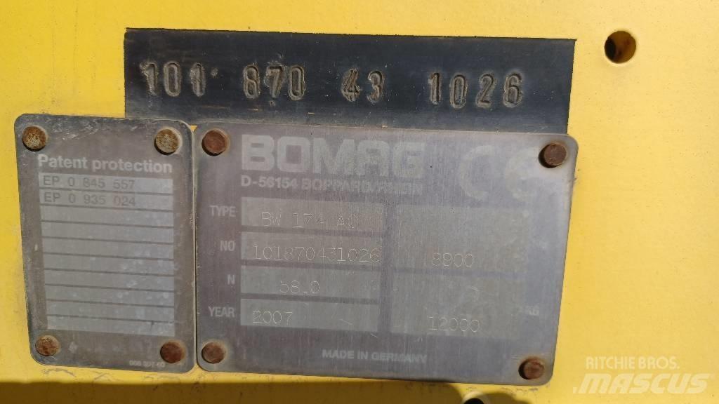 Bomag BW 174 A C Комбинированные катки