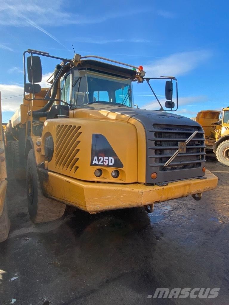 Volvo A 25 D Шарнирно-сочленённые самосвалы