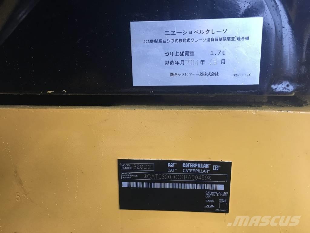 CAT 320D2L Гусеничные экскаваторы
