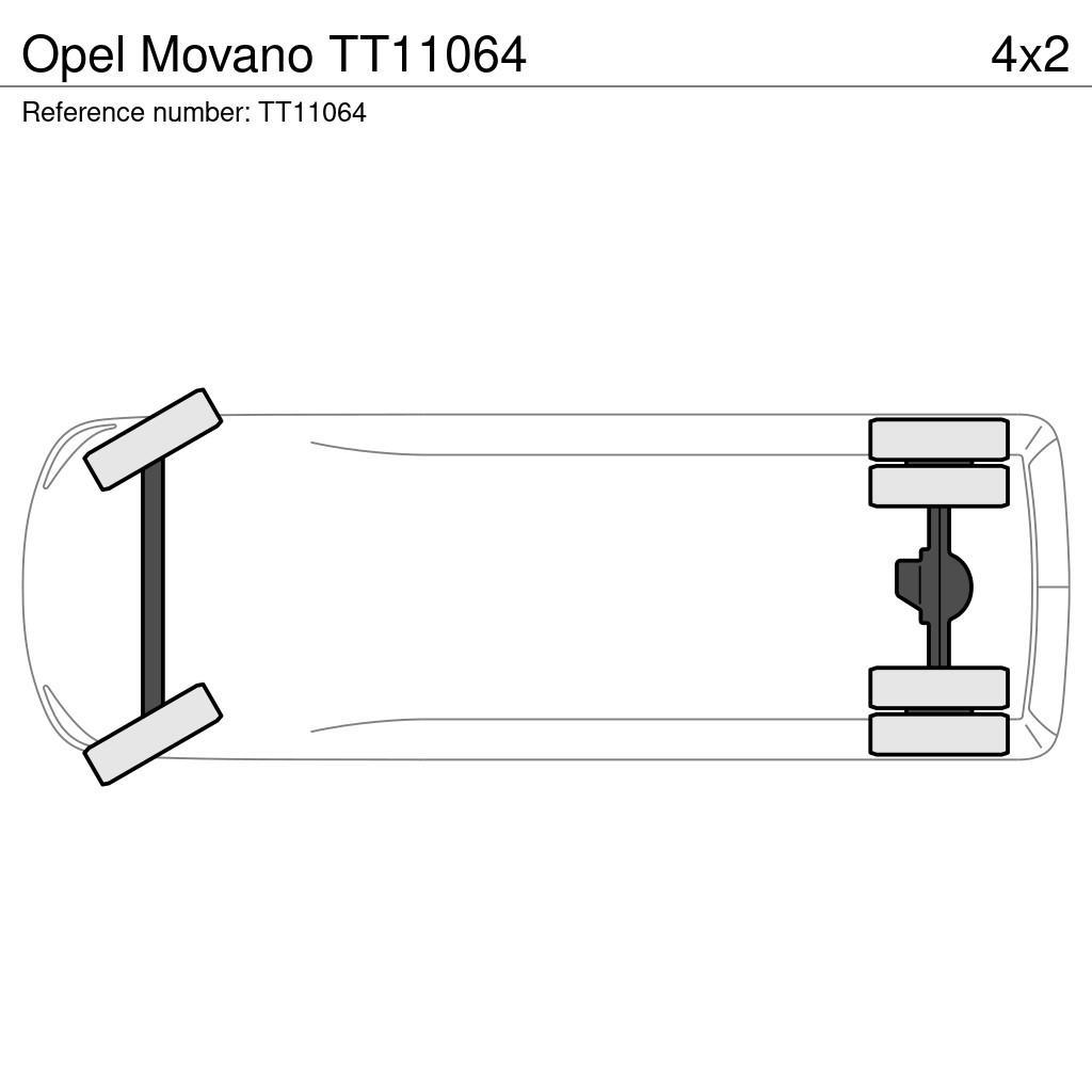 Opel Movano Бортовые фургоны