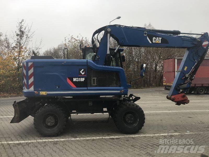 CAT M318F Колёсные экскаваторы
