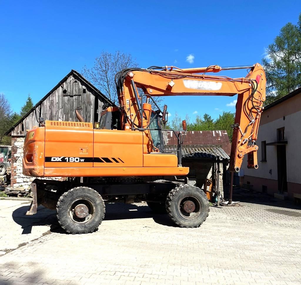 Doosan DX 190 W-3 Колёсные экскаваторы
