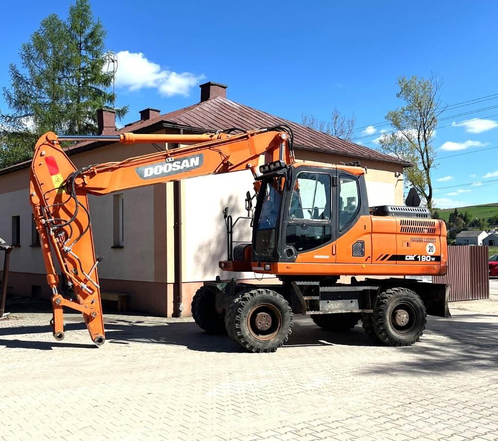 Doosan DX 190 W-3 Колёсные экскаваторы