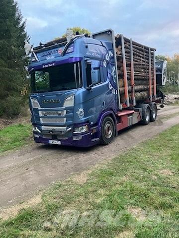 Scania R650B6X4NB Лесовозы / Сортиментовозы