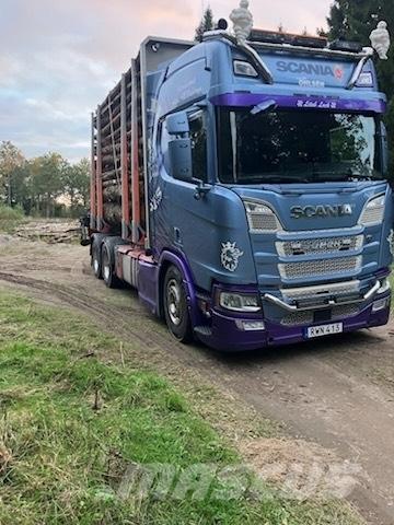 Scania R650B6X4NB Лесовозы / Сортиментовозы