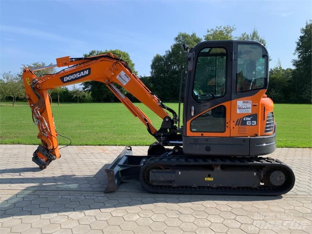 Doosan DX63-3 Мини-экскаваторы