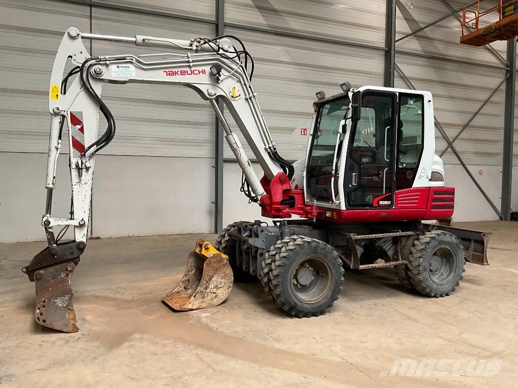 Takeuchi TB 295 W Колёсные экскаваторы