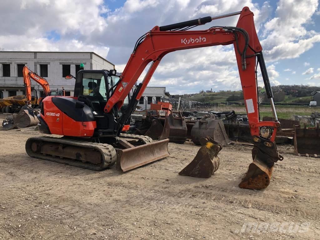 Kubota KX 080-4 Гусеничные экскаваторы
