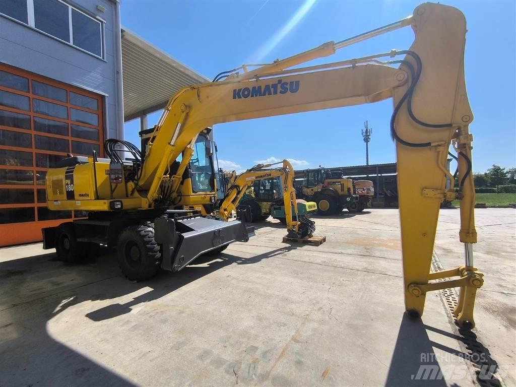 Komatsu PW 180-7 Колёсные экскаваторы