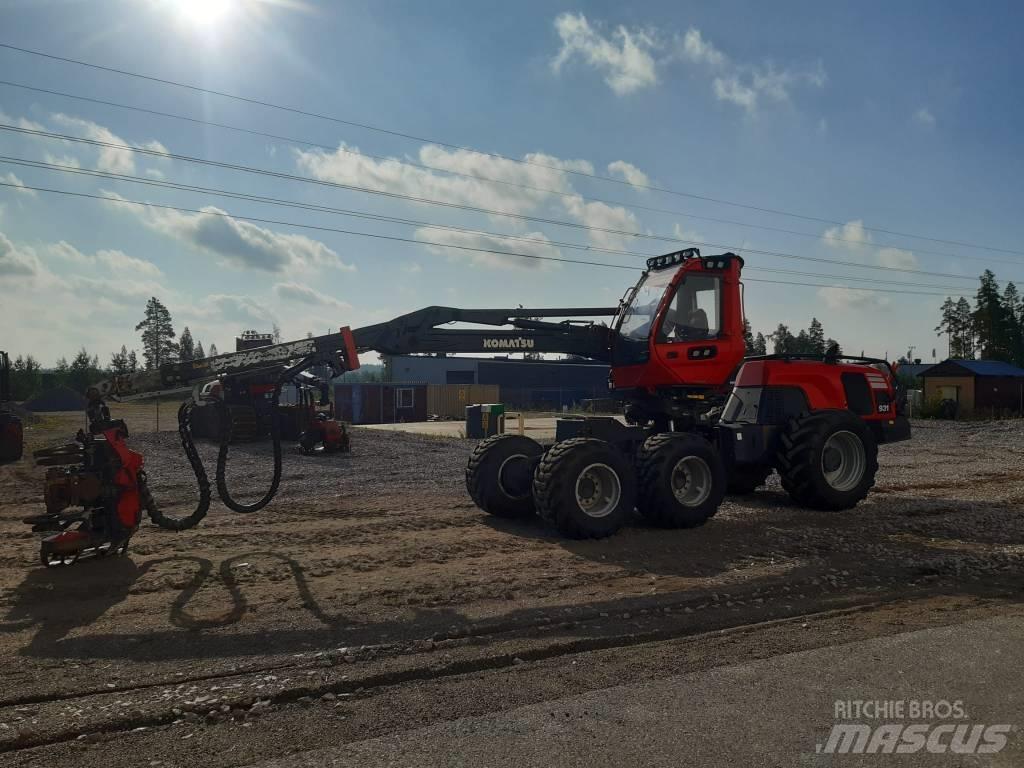 Komatsu 931.2 Харвестеры