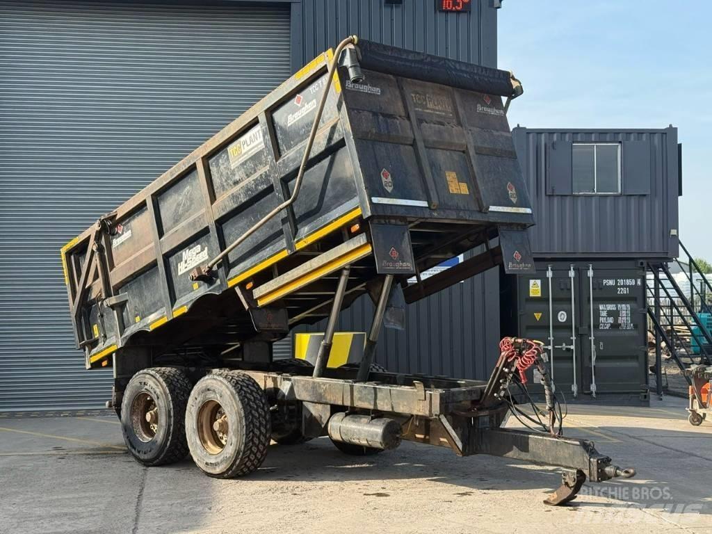 Broughan B 20 Тракторные самосвальные прицепы
